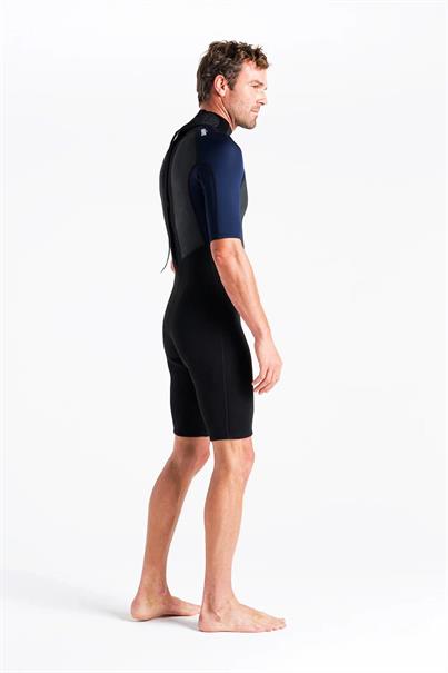 C-Skins Element 3:2 Back Zip - Herren Kurze Ärmel Shorty Wetsuit