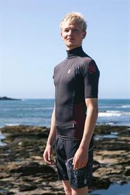 C-Skins NuWave Rash X - Mens Short Sleeve UV 50+ Vest