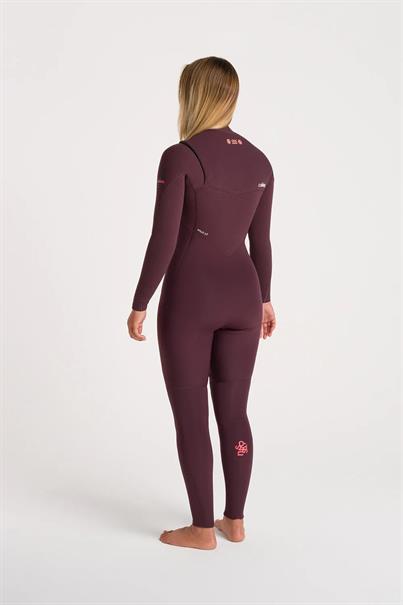 C-Skins NuWave ReWired 4:3 Dames GBS Chest Zip Steamer