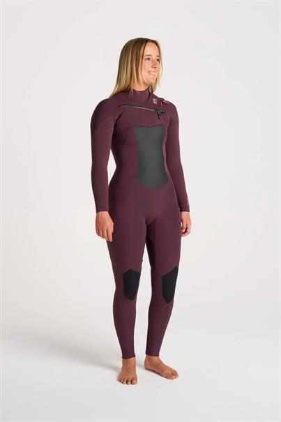 C-Skins NuWave ReWired 4:3 Dames GBS Chest Zip Steamer