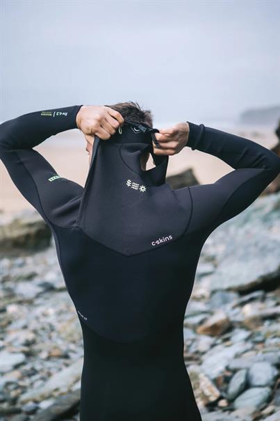 C-Skins NuWave ReWired 4:3 Heren GBS Chest Zip Steamer