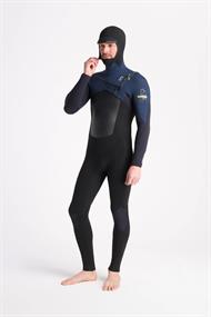 C-Skins NuWave ReWired 5:4 Heren GBS Chest Zip Hooded Steamer
