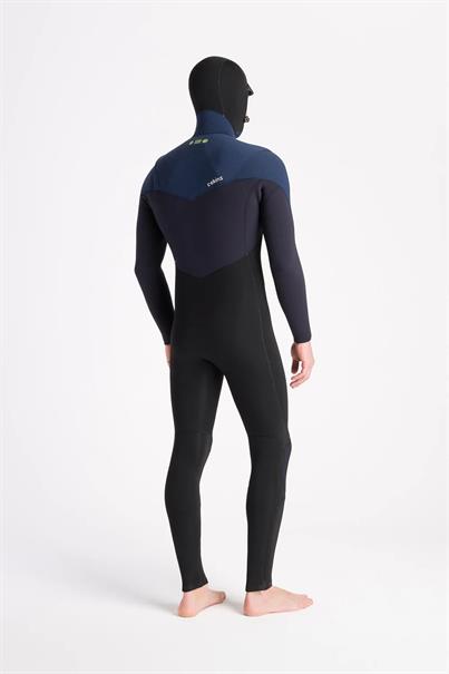 C-Skins NuWave ReWired 5:4 Heren GBS Chest Zip Hooded Steamer