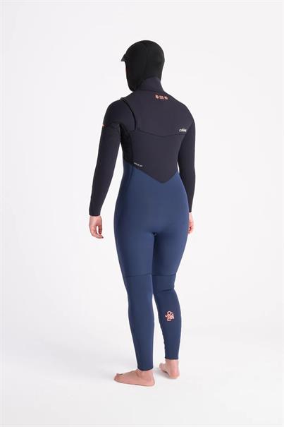 C-Skins NuWave ReWired 6:5 Womens GBS Chest Zip Hooded Steamer