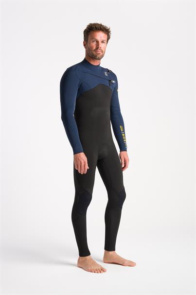 C-Skins NuWave Session 4:3mm Chest Zip Steamer - Men's Wetsuit