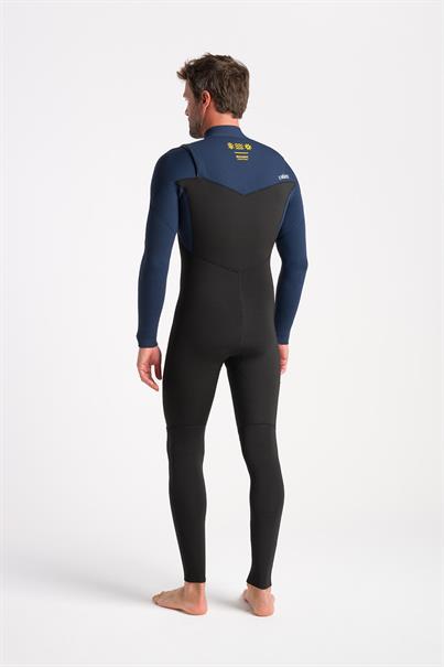 C-Skins NuWave Session 4:3mm Chest Zip Steamer - Men's Wetsuit