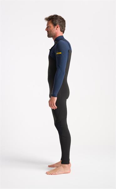 C-Skins NuWave Session 4:3mm Chest Zip Steamer - Men's Wetsuit