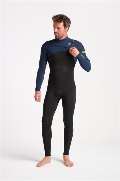 C-Skins NuWave Session 4:3mm Chest Zip Steamer - Men's Wetsuit