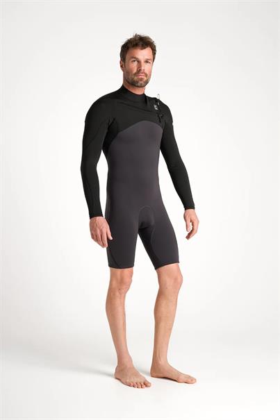 C-Skins NuWave Session Lite 2:2 Chest Zip Long Sleeve Springsuit