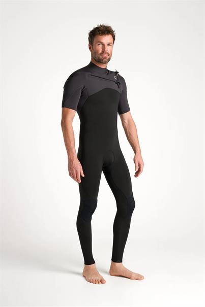 C-Skins NuWave Session Lite 2:2 Heren Chest Zip korte mouwen Steamer