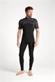 C-Skins NuWave Session Lite 2:2 Herren Chest Zip Short Sleeve Steamer