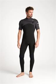 C-Skins NuWave Session Lite 2:2 Mens Chest Zip Short Sleeve Steamer