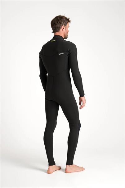 C-Skins NuWave Session Lite 3:2 Heren Chest Zip Steamer Wetsuit