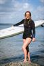 C-Skins NuWave Solace Lite 2:2 Dames Flatlock Surf Suit met lange mouwen