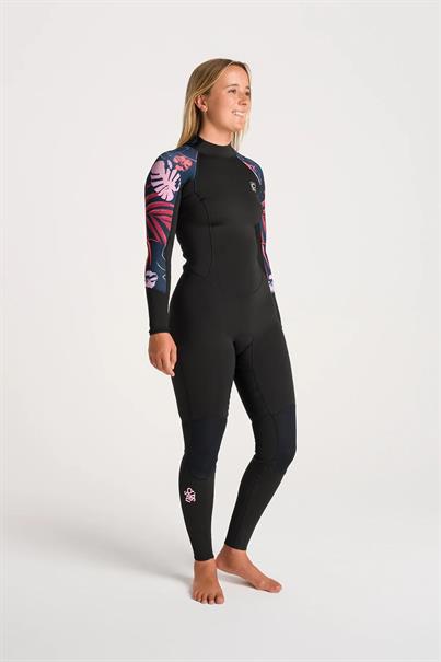 C-Skins NuWave Solace Lite 3:2 Dames FL Back Zip Steamer