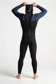 C-Skins Session 4:3 Mens GBS Back Zip-C-SE43MBZ Black/