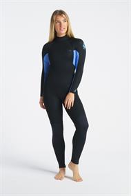 C-Skins Surflite 4:3 Womens GBS Back Zip Steamer - Wetsuit Dames