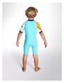 C-Skins UV Sunsuit Shorti Boys-C-LYSUNSH Turquo