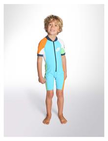 C-Skins UV Sunsuit Shorti Boys-C-LYSUNSH Turquo