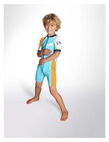 C-Skins UV Sunsuit Shorti Boys-C-LYSUNSH Turquo