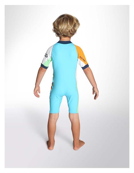 C-Skins UV Sunsuit Shorti Boys-C-LYSUNSH Turquo