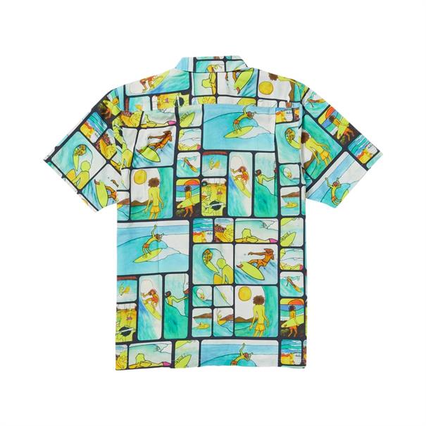 Captain Fin Ads Wovern Short Sleeve Blouse