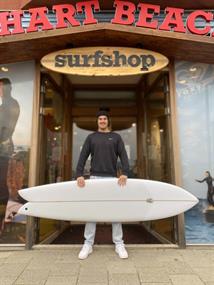 Chris Christenson Long Phish - Glass On Twin Fin - Surfboard