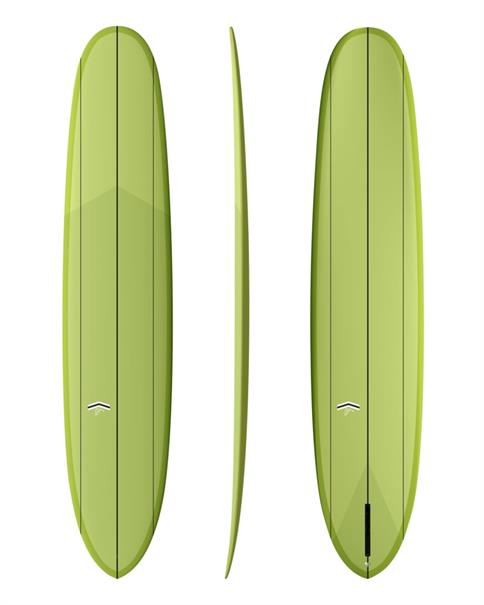 CJ Nelson Paragon Thunderbolt Single Fin - Longboardn