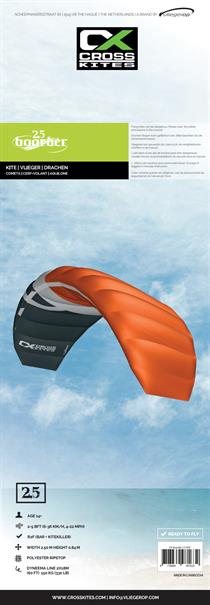 Cross Kites Boarder 2.5 Fluor Orange