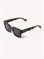 Devoted Baddy Polarized Unisex Sunglasses - Brown Leopard