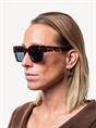 Devoted Baddy Polarized Unisex Sunglasses - Brown Leopard