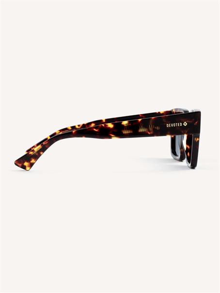 Devoted Baddy Polarized Unisex Sunglasses - Brown Leopard