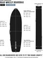 Devoted Fish 10mm Wheely Quad Boardbag (2-4 boards)