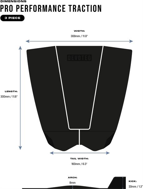 Devoted Pro Performance 3 Piece Traction