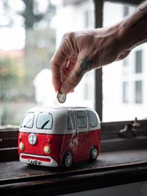 Devoted Surf Van Piggy Bank