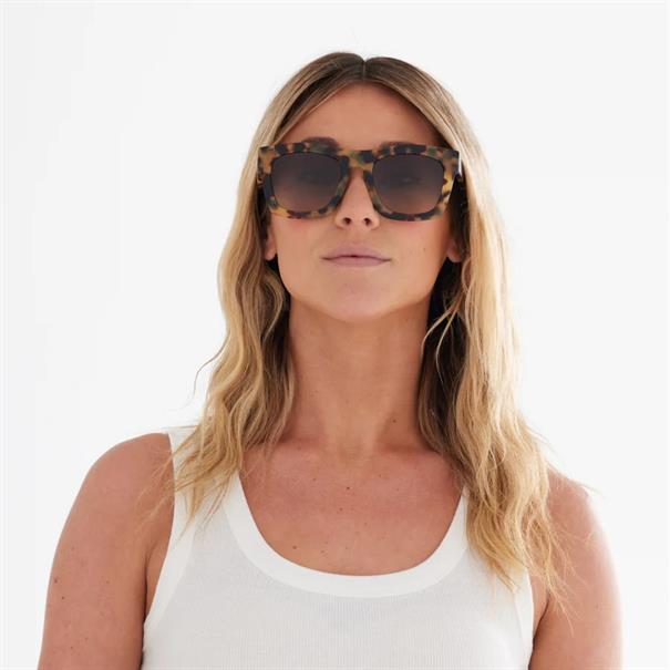 Electric Crash 53 Gloss Spotted Tort/Grey Polarized