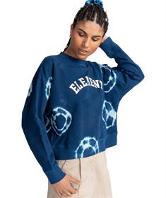 Element Circle Dye - High Collar Sweatshirt for Women