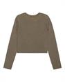 Element Icon Crop - Dames Skate Lifestyle Long Sleeve Crop T-shirt
