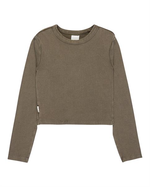 Element Icon Crop - Dames Skate Lifestyle Long Sleeve Crop T-shirt
