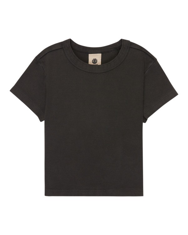 Element Icon Crop - Womens Skate Lifestyle Short Sleeve T-shirt