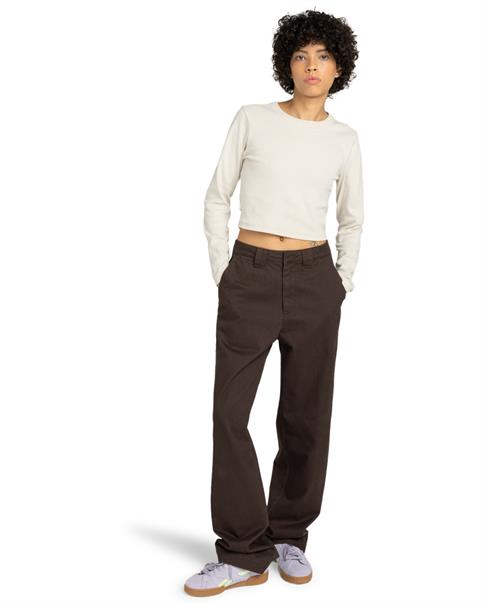 Element Icon Crop - Womnens Skate Lifestyle Long Sleeve Crop T-shirt