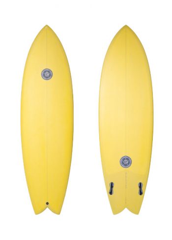 Elemnt Twin Fish FCSII Surfboard
