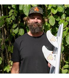 FCS Channel Islands Upright Performance Core Tri-Quad Fins