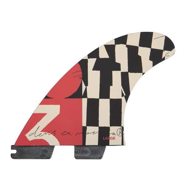 FCS II ''Deus Tri PC'' - Surfboard Fins