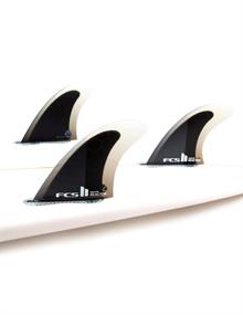 FCS Reactor PC Tri Fins Large - Charcoal/Black