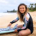 FCS Sky Brown PC thruster Surf Fins