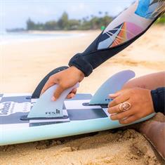 FCS Sky Brown PC thruster Surf Fins