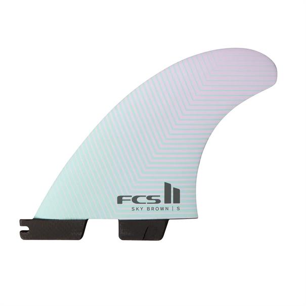 FCS Sky Brown PC thruster Surf Fins