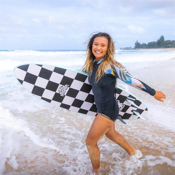 FCS Sky Brown PC thruster Surf Fins