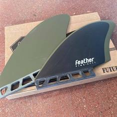 Feather Fins Featherfins Twin Fin Single Tab